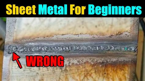 best tip for welding sheet metal|how to weld sheet metal.